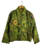 60s～70s/ベトジャン/スーベニア/バック刺繍無し/YKK回転式ジップ/キルティング