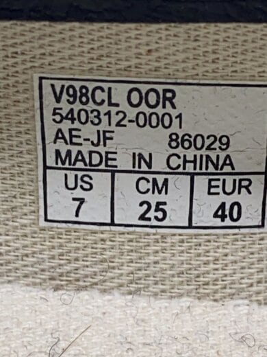 商品画像：×ONE OK ROCK/ワンオクロック スリッポン/25cm/BLK/キャンバス/V98CL OOR 5