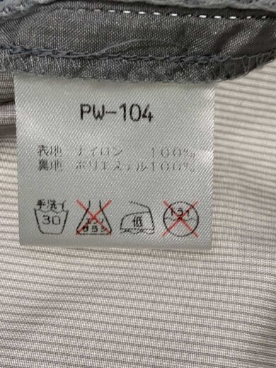 商品画像：フード/袖ライン/ナイロンジャケット/L/ナイロン/シルバー/PW-104 4