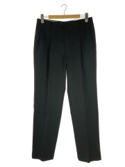 2タック/スラックスパンツ/--/ウール/BLK/無地