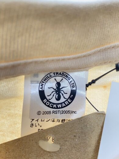 商品画像：STONES/06年/JAPANTOUR/ROCKWARE/Tシャツ/M/コットン/ベージュ 3