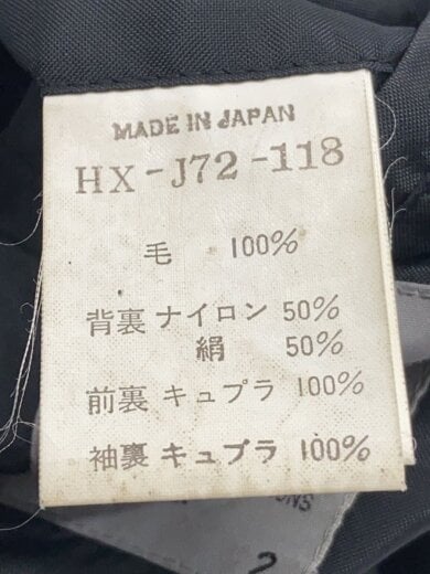 商品画像：00s/01SS/ギャザー/テーラードジャケット/2/ウール/BLK/HX-J72-118// 5
