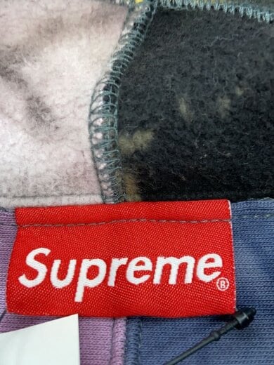 商品画像：19SS/Patchwork Tie Dye Hooded Sweatshirt/パーカー/L/コットン/マルチカラー 3