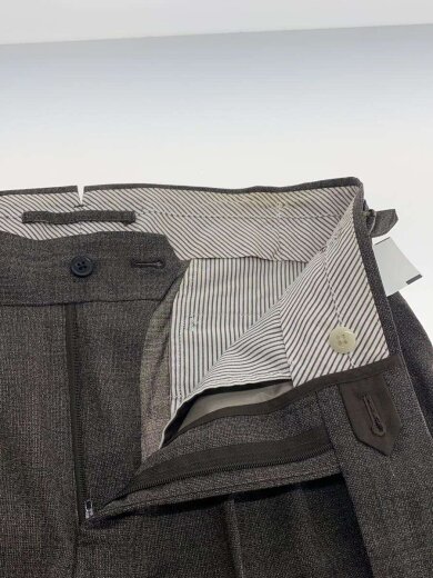 商品画像：サイドアジャスター/裾ダブル/スラックスパンツ/S/ウール/GRY/FP3032 3