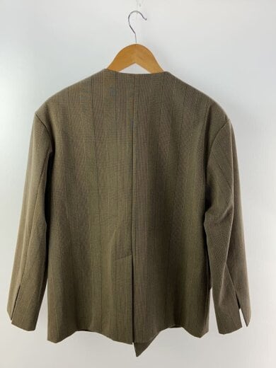 商品画像：22aw/BOXEY NO COLLAR JACKET/ノーカラージャケット/1/BRW/SO-22AW-JK-01 2