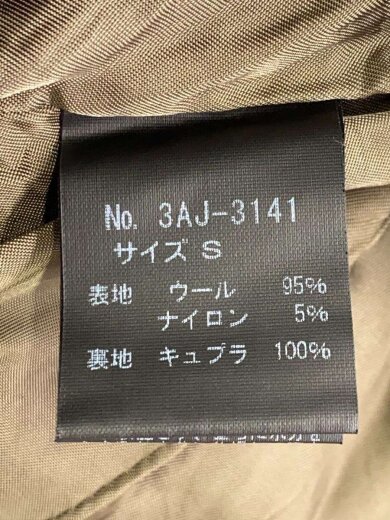 商品画像：ジャケット/S/ウール/KHK/3AJ-3141 4