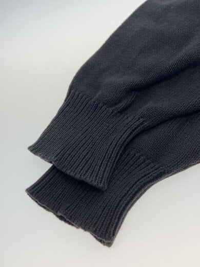 商品画像：OLD/オールド/前V/ニット/香港製/ニット・セーター(薄手)/XL/コットン/BLK 5