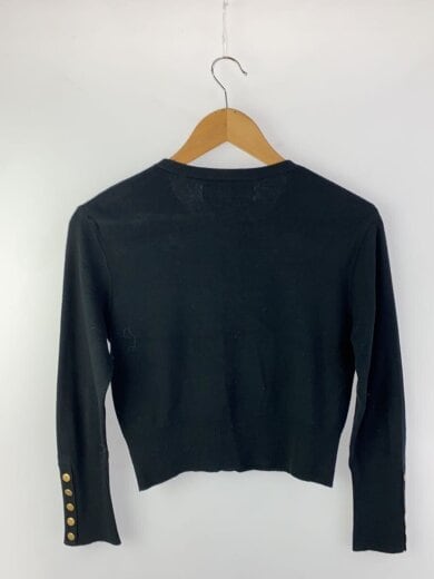 商品画像：金ボタン/カーディガン(薄手)/2/コットン/BLK/EH71J155 2