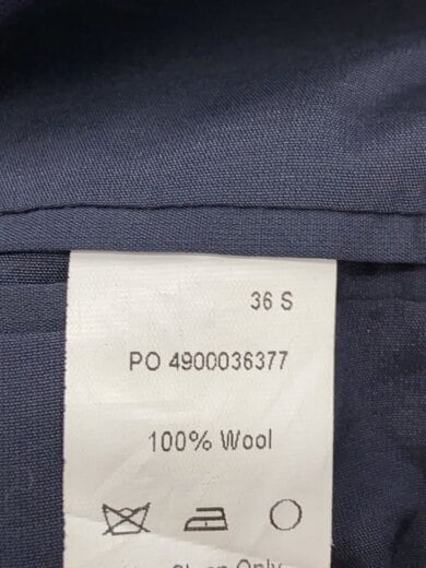 商品画像：テーラードジャケット/--/ウール/NVY 4