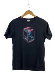 Tシャツ/S/コットン/NVY