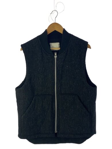 商品画像：13AW/ジップアップ/フリースベスト/3/ウール/BLK/13-00456M 1
