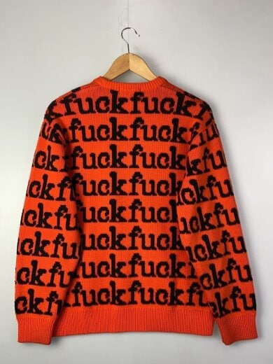 商品画像：22FW/fuck SWEATER/ニット・セーター(薄手)/S/アクリル/ORN/総柄/22AW// 2