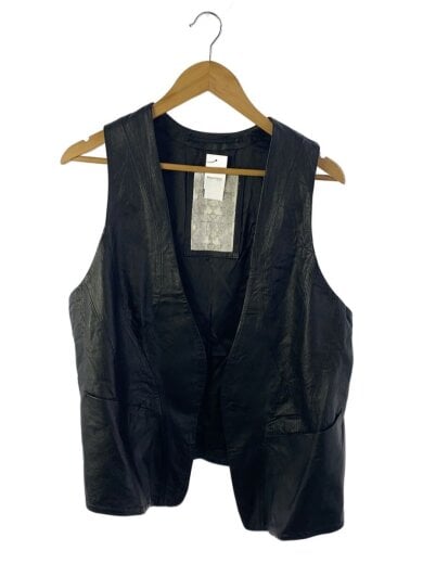 商品画像：ジレベスト/--/豚革/BLK/35147048 1