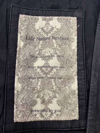 商品画像：ジレベスト/--/豚革/BLK/35147048 3