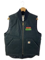 MALCOM X/ベスト/M/コットン/BLK/V01BLK