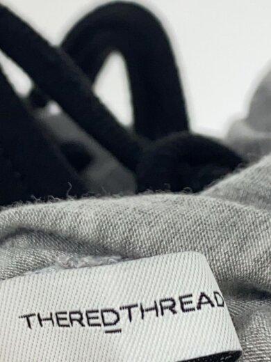 商品画像：THEREDTHREAD/S split hem lace up tops/FREE/レーヨン/GRY/TR34227// 3