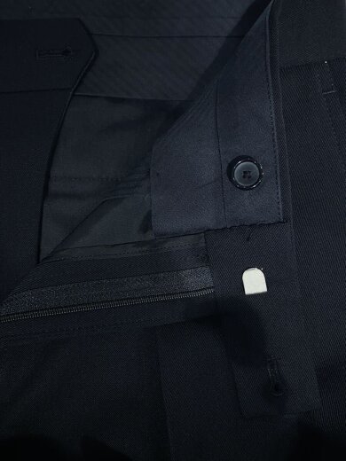 商品画像：25AW/E. Carreyle パンツ/スラックスパンツ/46/ウール/BLK/25030300091030 3