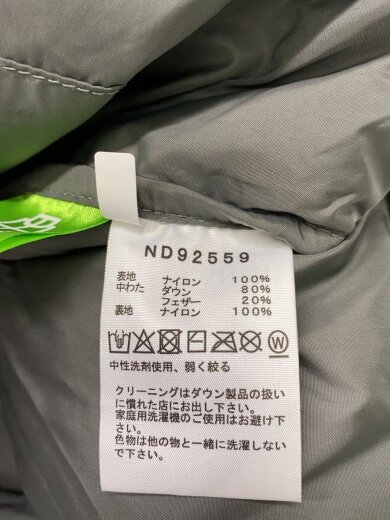 商品画像：NUPTSE HOODIE_ヌプシフーディー/XL/ナイロン/GRY 4