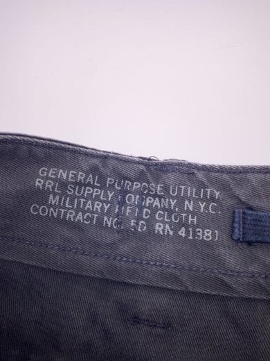 商品画像：Canvas Surplus Cargo Pants/28/コットン/GRY/782796396001// 4