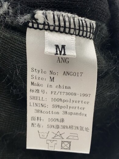 商品画像：ドライバーズニット/フェイクファー切替/M/ポリエステル/BLK 4