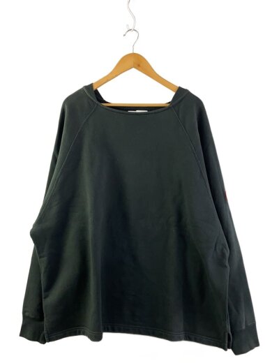 商品画像：ボートネック/スウェット/L/コットン/BLK 1