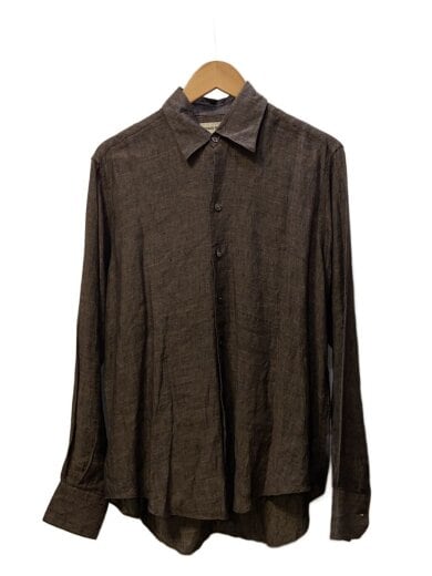 商品画像：CAMISAS MANOLO/長袖シャツ/46/リネン/BRW 1