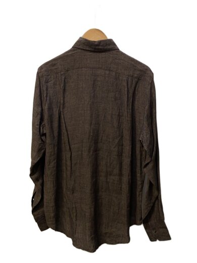 商品画像：CAMISAS MANOLO/長袖シャツ/46/リネン/BRW 2