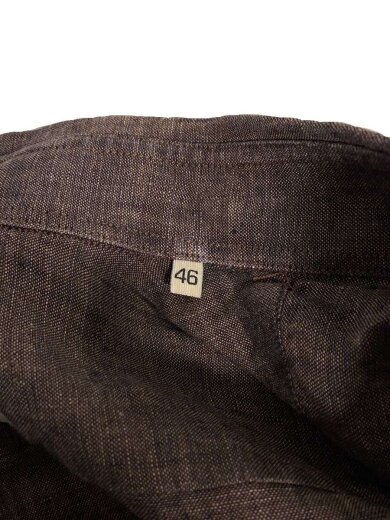 商品画像：CAMISAS MANOLO/長袖シャツ/46/リネン/BRW 4