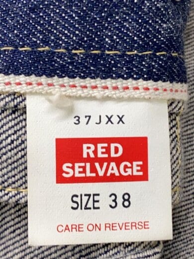 商品画像：RED SELVAGE/Gジャン/1stタイプ/日本製/シンチバック/38/デニム/IDG/37JXX 4