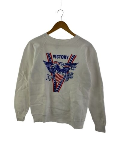 商品画像：60s～/ラグランスウェット/脇下ガゼット/VICTORY/--/--/WHT/プリント 1