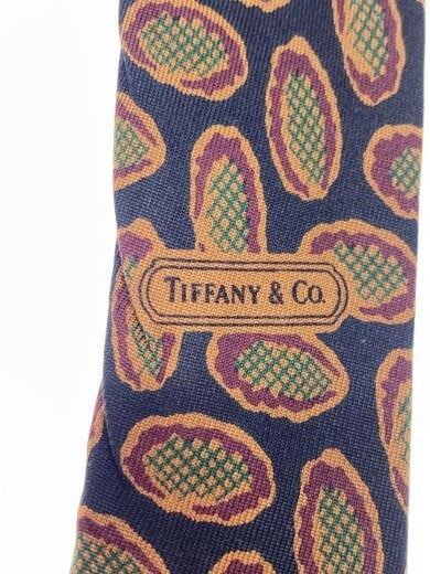 商品画像：ネクタイ/シルク/BLK/総柄/メンズ 3