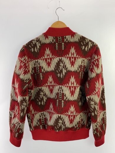 商品画像：ブルゾン/ブランケットボンバー/M/ポリエステル/RED/総柄/0253CJ05 2