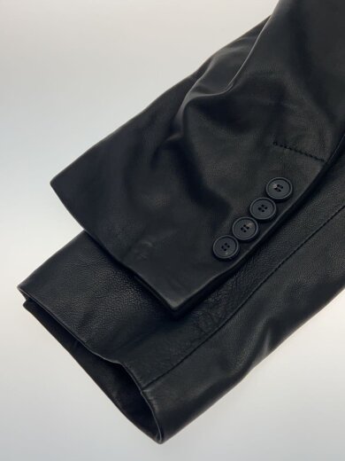 商品画像：DAVIES J/2B/サイドベンツ/シープスキン/テーラードジャケット/48/羊革/BLK 5