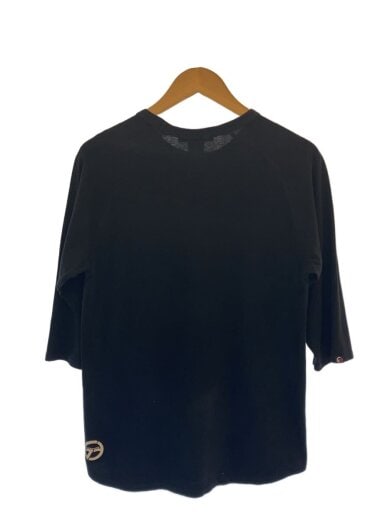 商品画像：7分袖カットソー/3/コットン/BLK/プリント 2
