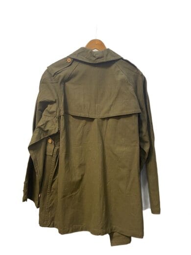 商品画像：40s/VT/EU/フランス軍/M38/2nd/モーターサイクル/KHK/ウッドボタン/コート 2
