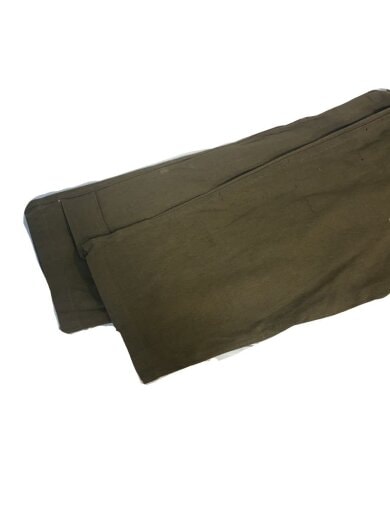 商品画像：40s/VT/EU/フランス軍/M38/2nd/モーターサイクル/KHK/ウッドボタン/コート 3