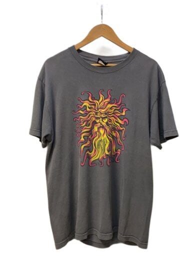 商品画像：90s～/SAN GOD/サンゴッド/NHSタグ/Tシャツ/L/コットン/GRY/プリント// 1