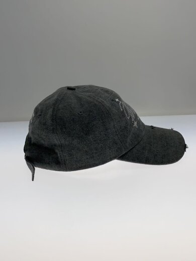商品画像：WELLCOME TOKYO DAMAGE CAP/スワロフスキー/キャップ/FREE/GRY/メンズ// 2