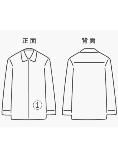 商品画像：長袖シャツ/M/ウール/GRY// 7