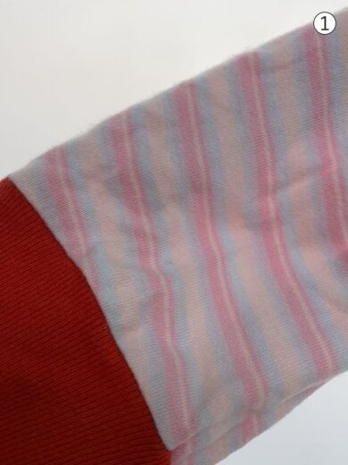 商品画像：WIDE TWIST L/S BORDER/長袖Tシャツ/1/コットン/PNK/ボーダー/R23SCHD25// 6