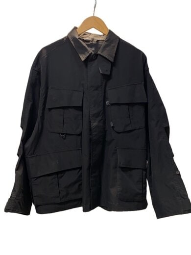 商品画像：TECH JUNGLE FATIGUE JACKET/L/ポリエステル/BLK/BJ-26021W 1