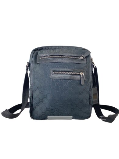 商品画像：ショルダーバッグ_GGキャンバス/--/BLK 1