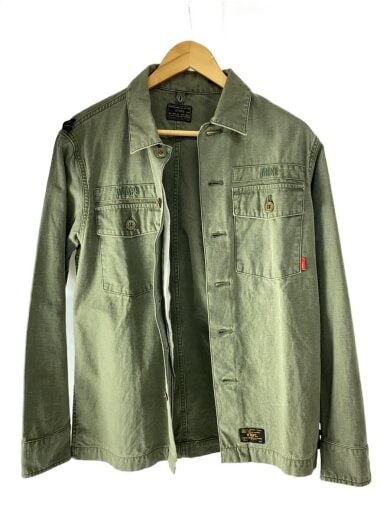 画像：WTAPSミリタリージャケット/2/コットン/KHK/151GWDT-SHM02//1