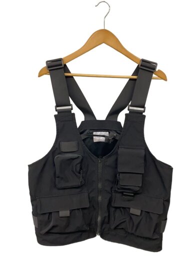 商品画像：ベスト/--/--/BLK/無地 1