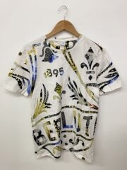 Tシャツ/L/コットン/WHT/総柄/R20JRS61JAEY