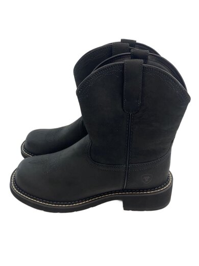 商品画像：FATBABY LEGACY/ウエスタンブーツ/ブーツ/US8B/ブラック/10038309/ 1