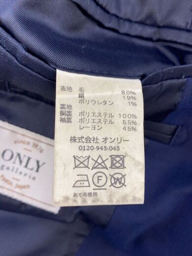 画像：ONLYスーツ/--/ウール/NVY/無地5