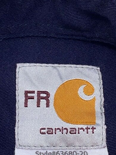 商品画像：長袖シャツ/L/コットン/NVY/無地/63680-20 3