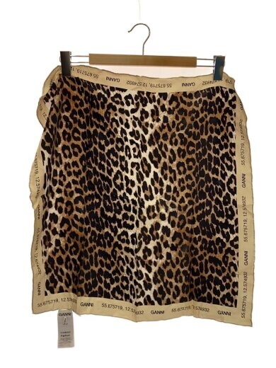 商品画像：スカーフ/シルク/BRW/レオパード/レディース 1