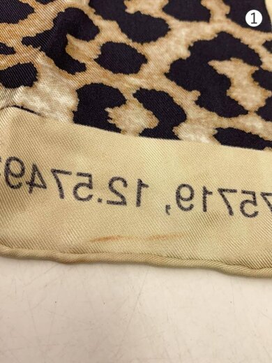 商品画像：スカーフ/シルク/BRW/レオパード/レディース 3